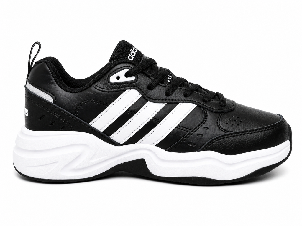 Adidas Strutter Negras con Blanco