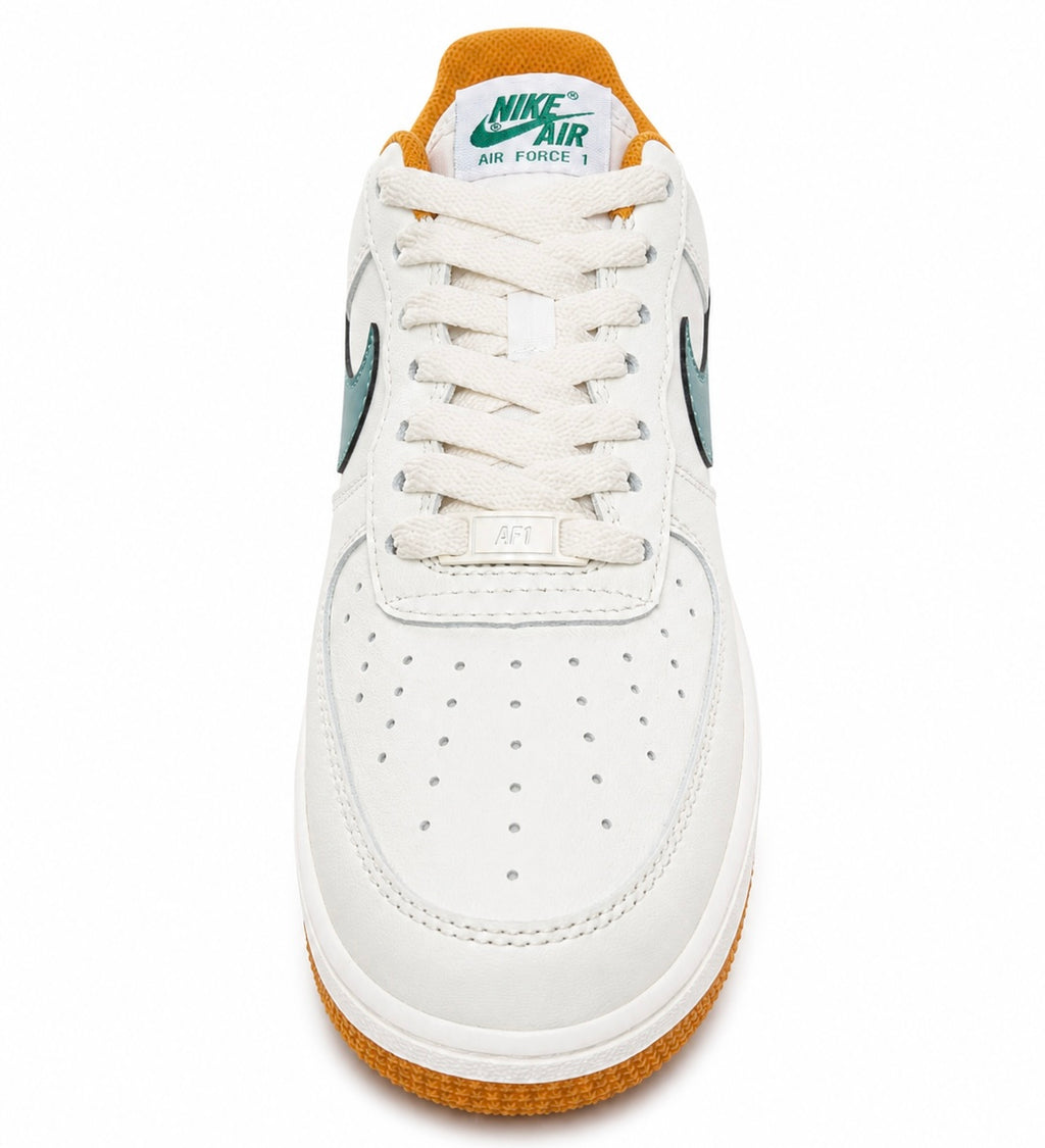 Nike force 1 suela naranja