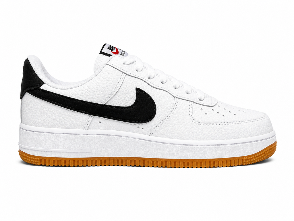 Nike force 1 suela naranja con negro