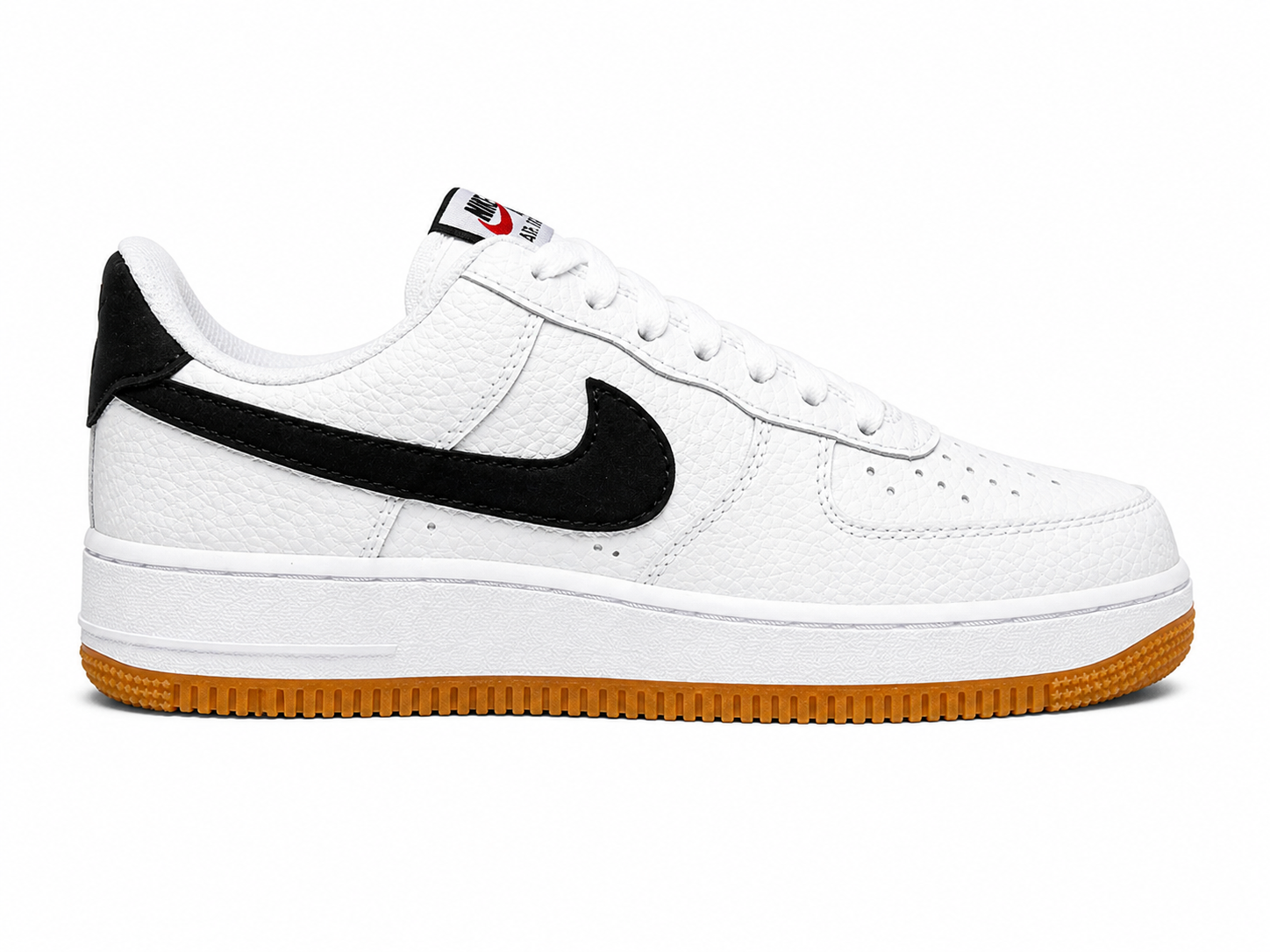 Nike force 1 suela naranja con negro
