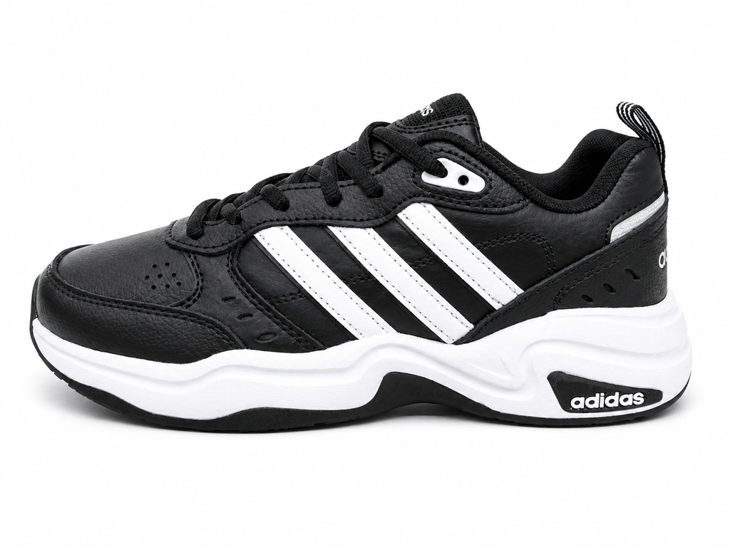 Adidas Strutter Negras con Blanco