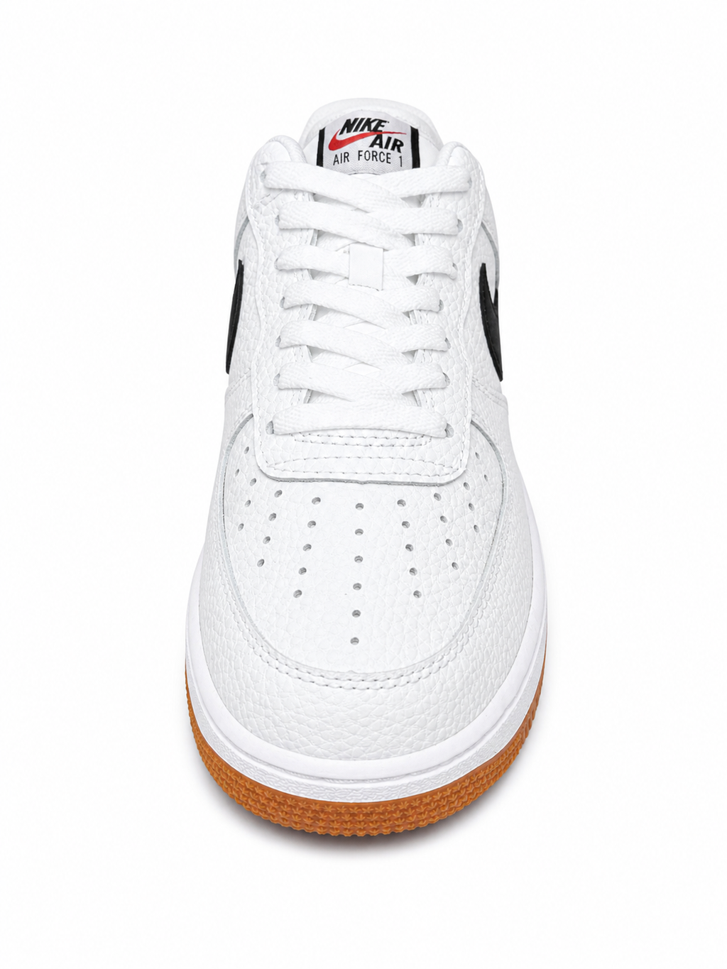 Nike force 1 suela naranja con negro