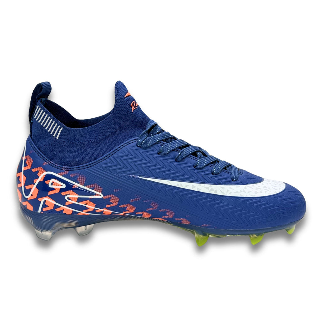Guayos Runking Air Zoom Mercurial FG Azul Naranja