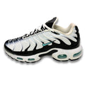Tenis Nike Air Max Plus Black And White Hombre