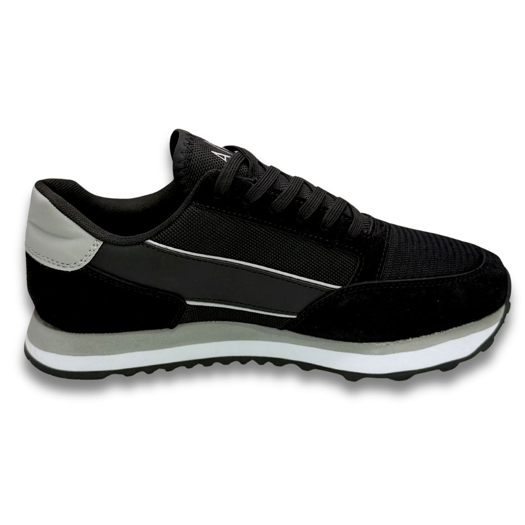 Tenis Armani Exchange Black And White Hombre