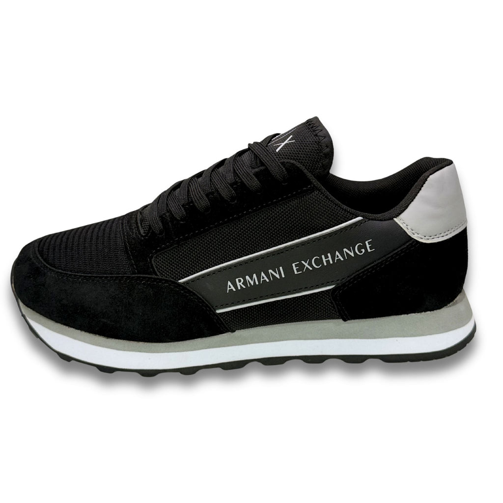 Tenis Armani Exchange Black And White Hombre