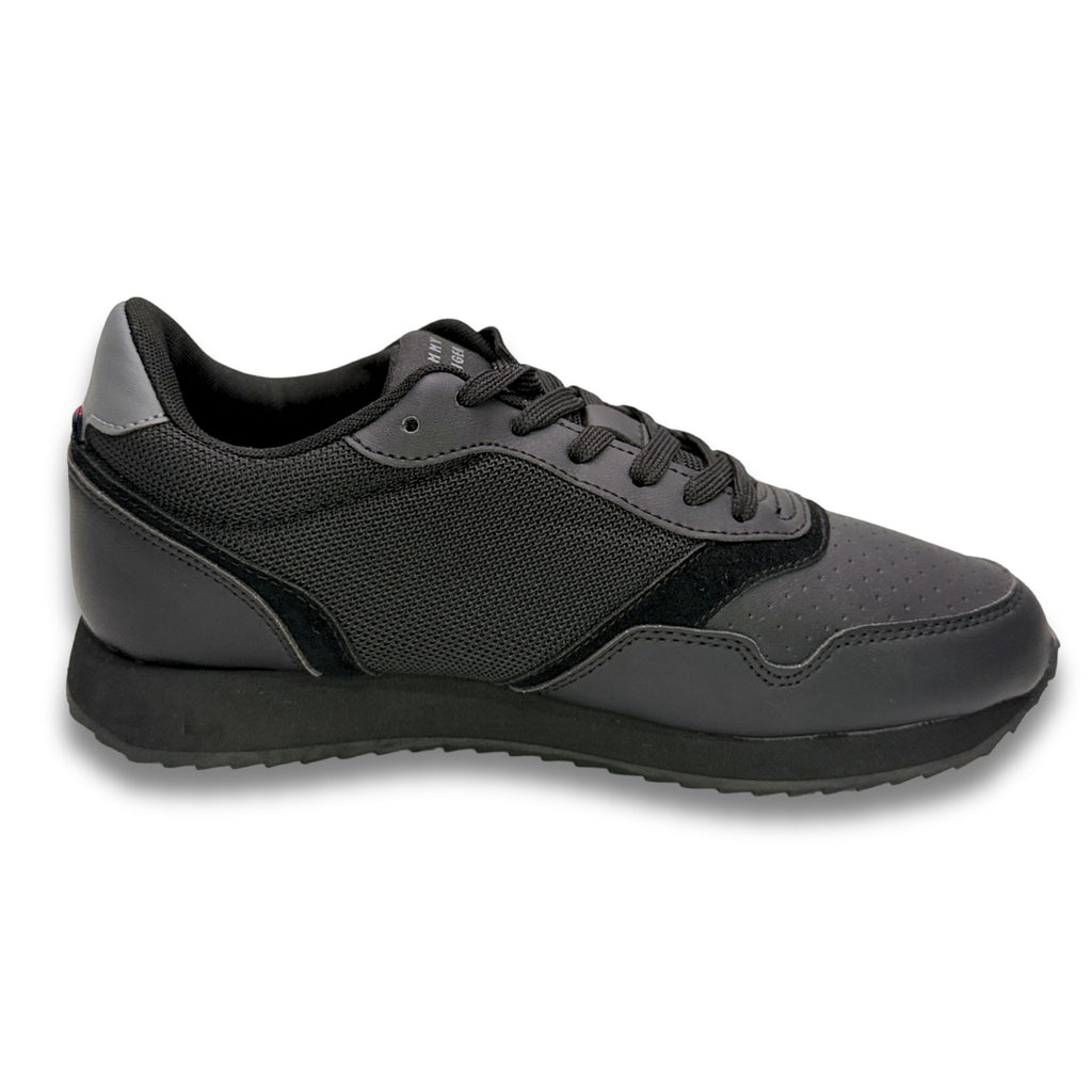 Tenis Tommy Hilfiger Runner Evo Seasonal Mix Black Hombre