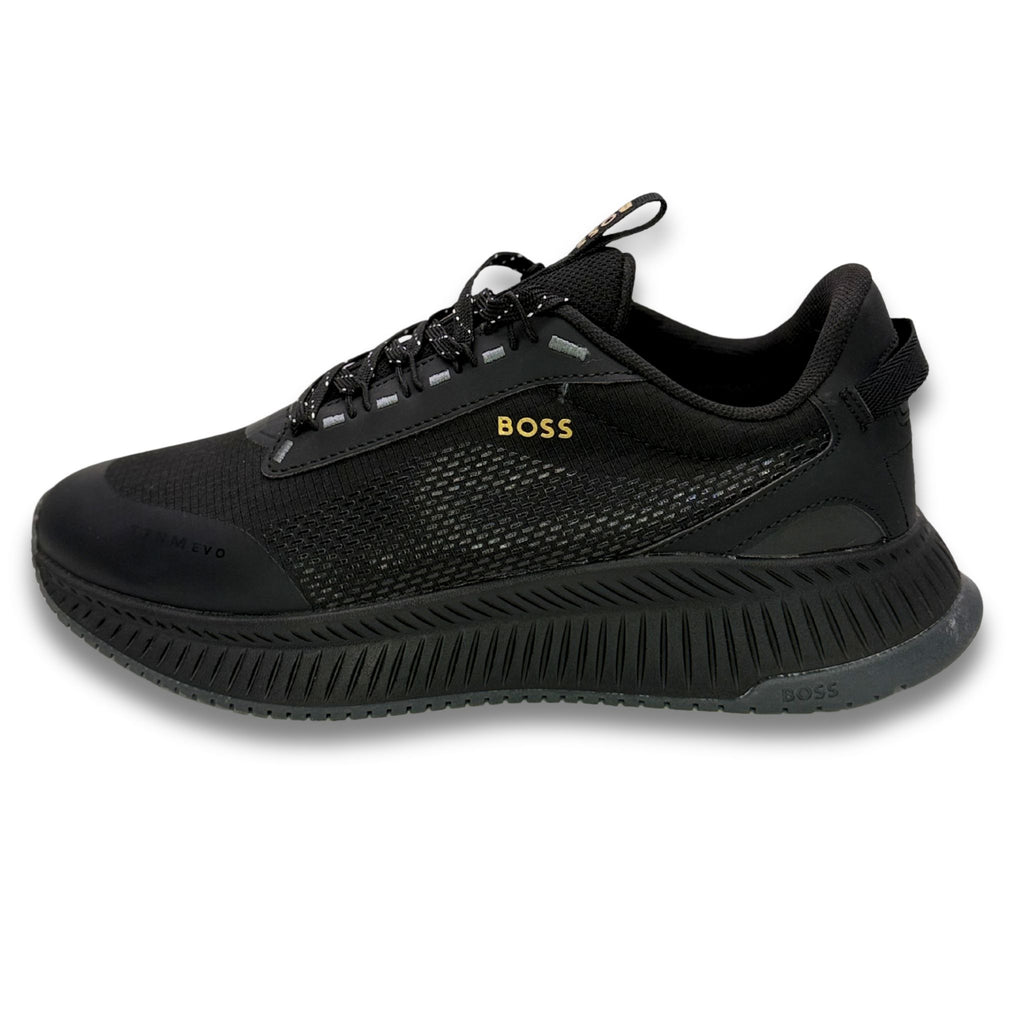 Tenis Hugo Boss TTNM Evo Runn Black Gold Hombre